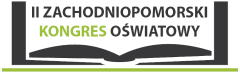 Logo II Zachodniopomorskiego Kongresu Oświatowego